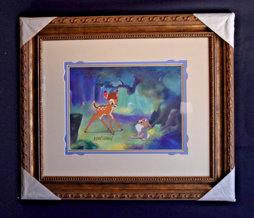 Signed marc davis disney bambi - signed,